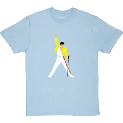 Freddie Mercury Stylised T-Shirt -Tshirt Store freddie mercury large print tshirt skybluetshirt