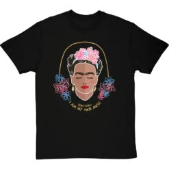 Frida Kahlo "I Am My Own Muse" T-Shirt -Tshirt Store frida kahlo own muse tshirt 251 blacktshirt