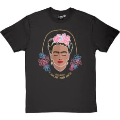 Frida Kahlo "I Am My Own Muse" T-Shirt -Tshirt Store frida kahlo own muse tshirt 251 charcoaltshirt