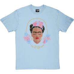 Frida Kahlo "I Am My Own Muse" T-Shirt -Tshirt Store frida kahlo own muse tshirt 252 skybluetshirt