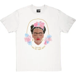 Frida Kahlo "I Am My Own Muse" T-Shirt -Tshirt Store frida kahlo own muse tshirt 252 whitetshirt