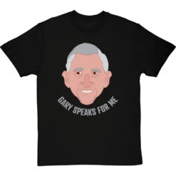 Gary Speaks For Me T-Shirt -Tshirt Store gary speaks for me tshirt blacktshirt