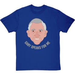 Gary Speaks For Me T-Shirt -Tshirt Store gary speaks for me tshirt royalbluetshirt