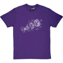 Gemini Spacecraft Diagram T-Shirt -Tshirt Store gemini diagram tshirt 2 purpletshirt