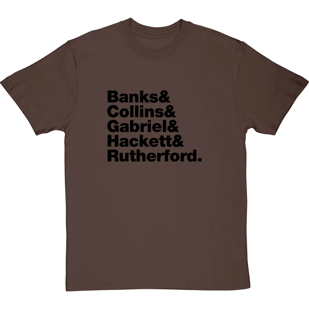 Genesis Line-Up T-Shirt 7 Genesis Line-Up T-Shirt - Image 7
