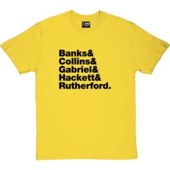 Genesis Line-Up T-Shirt 24 Genesis Line-Up T-Shirt -Tshirt Store genesis tshirt 1 yellowtshirt