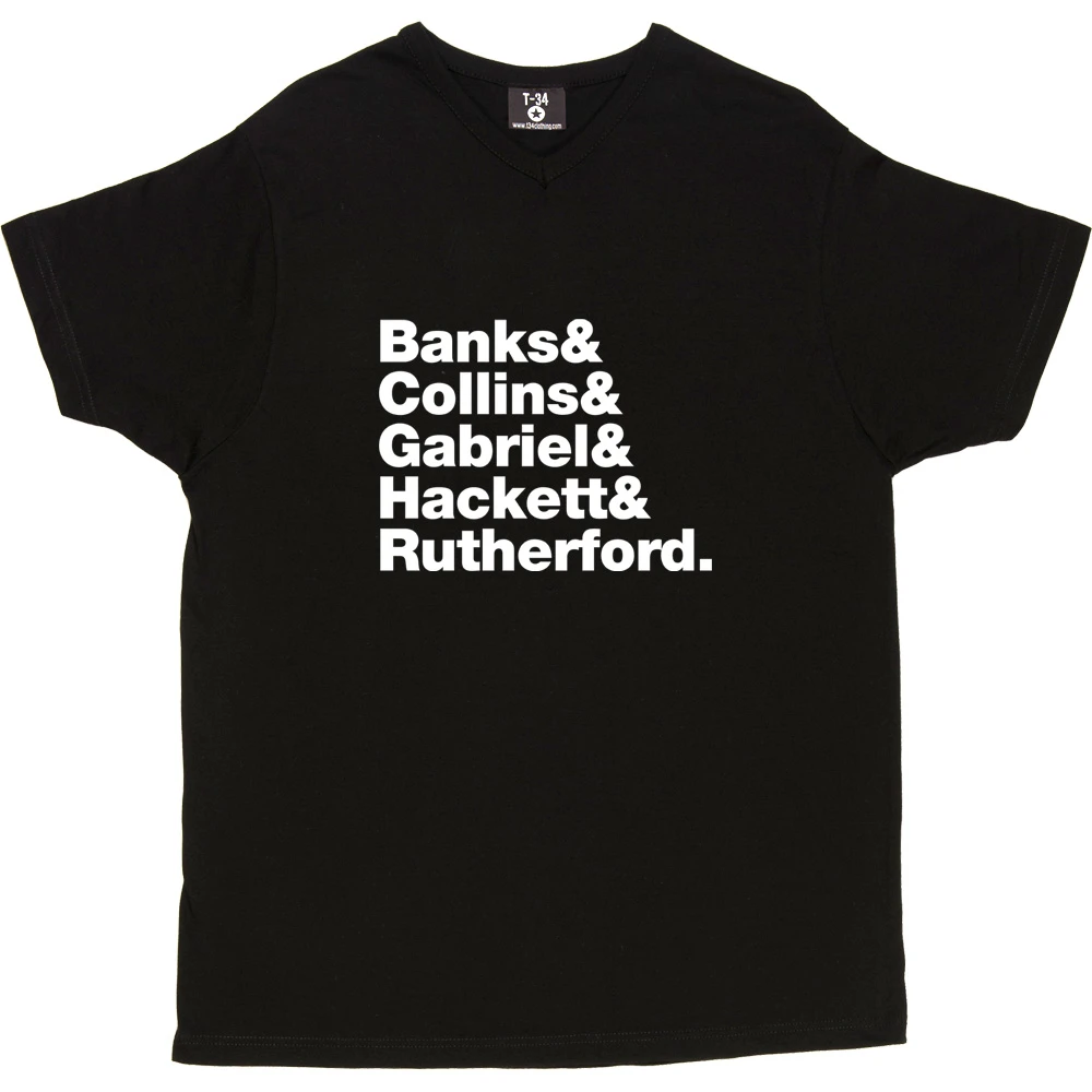 Genesis Line-Up T-Shirt 3 Genesis Line-Up T-Shirt - Image 3