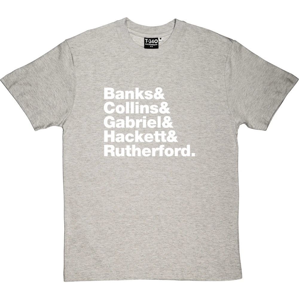 Genesis Line-Up T-Shirt 1 Genesis Line-Up T-Shirt