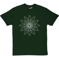 Tshirt Store 36 Tshirt Store -Tshirt Store geometric star tshirt 2 bottlegreentshirt