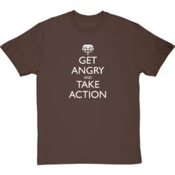 Get Angry And Take Action T-Shirt -Tshirt Store get angry and take action tshirt 2 hazelnuttshirt
