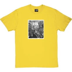 William Hogarth's Gin Lane T-Shirt -Tshirt Store ginlane yellowtshirt