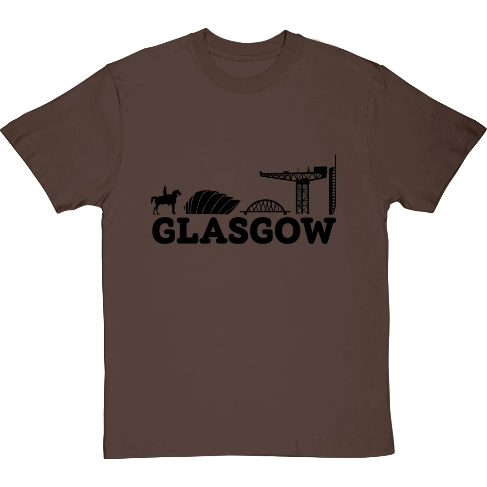 Glasgow Landmarks T-Shirt 1 Glasgow Landmarks T-Shirt