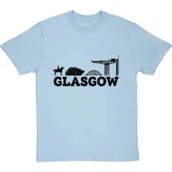 Glasgow Landmarks T-Shirt 35 Glasgow Landmarks T-Shirt -Tshirt Store glasgow landmarks tshirt 1 skybluetshirt