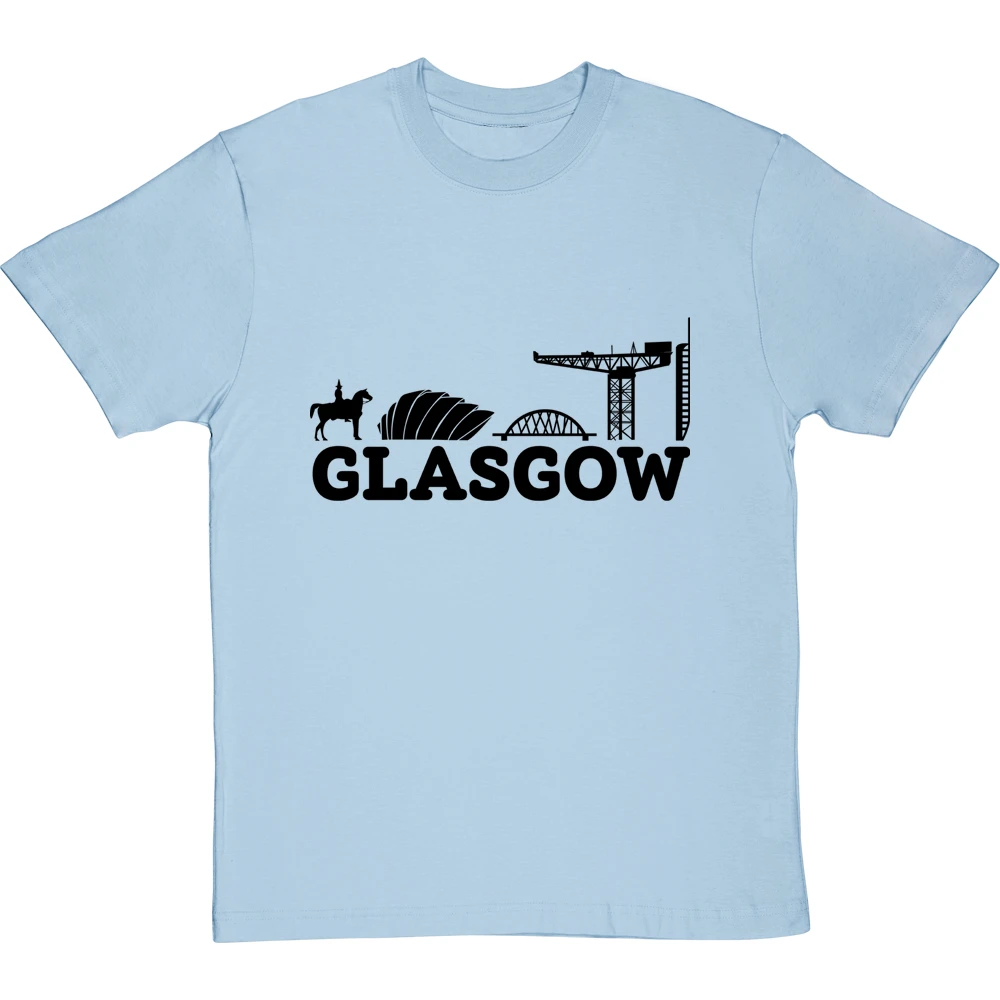 Glasgow Landmarks T-Shirt 16 Glasgow Landmarks T-Shirt - Image 16