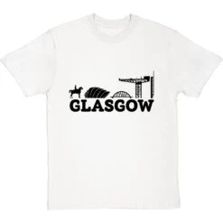 Glasgow Landmarks T-Shirt 37 Glasgow Landmarks T-Shirt -Tshirt Store glasgow landmarks tshirt 1 whitetshirt