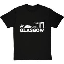 Glasgow Landmarks T-Shirt 38 Glasgow Landmarks T-Shirt -Tshirt Store glasgow landmarks tshirt 2 blacktshirt