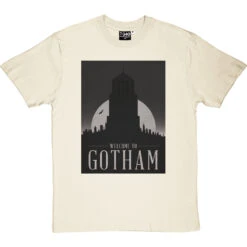 Gotham City Travel Poster T-Shirt