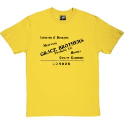 Grace Bothers T-Shirt -Tshirt Store grace brothers tshirt 1 yellowtshirt