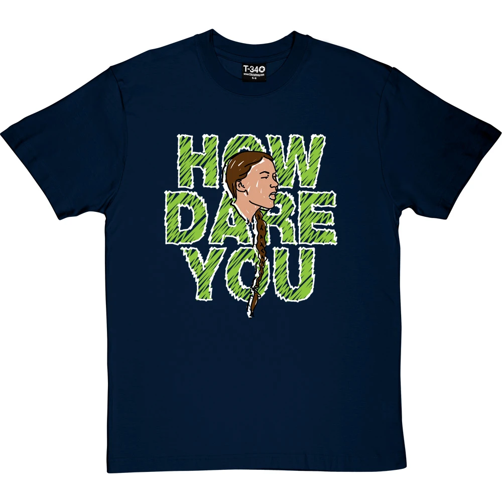 Greta Thunberg: How Dare You T-Shirt 14 Greta Thunberg: How Dare You T-Shirt - Image 14