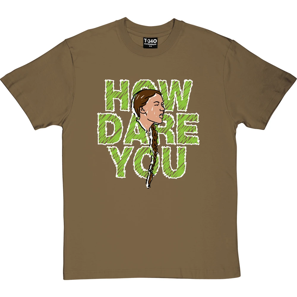 Greta Thunberg: How Dare You T-Shirt 4 Greta Thunberg: How Dare You T-Shirt - Image 4