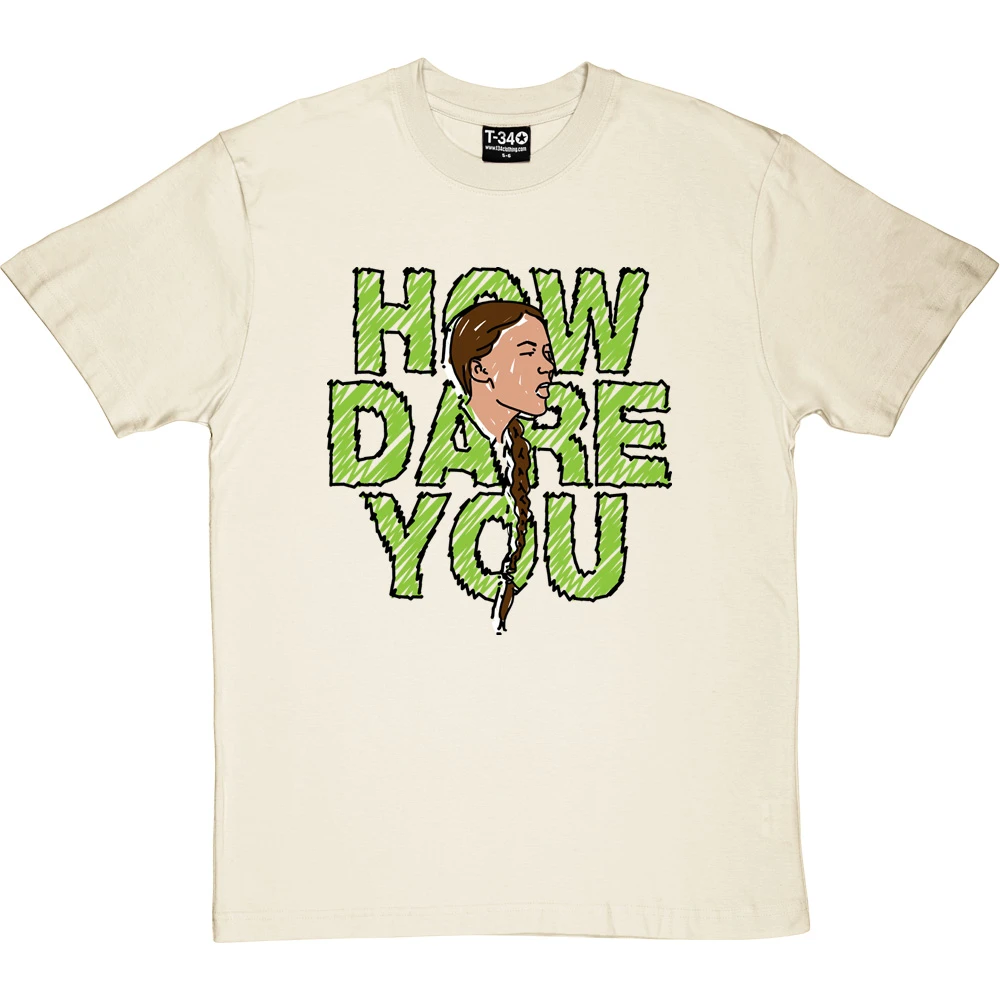 Greta Thunberg: How Dare You T-Shirt 3 Greta Thunberg: How Dare You T-Shirt - Image 3