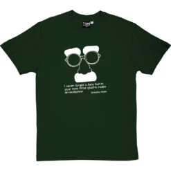 Groucho Marx T-Shirt -Tshirt Store groucho marx tshirt 2 bottlegreentshirt