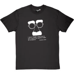Groucho Marx T-Shirt -Tshirt Store groucho marx tshirt 2 charcoaltshirt