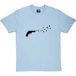 Gun Doves T-Shirt -Tshirt Store gun doves tshirt 1 skybluetshirt