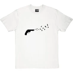 Gun Doves T-Shirt -Tshirt Store gun doves tshirt 1 whitetshirt