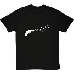 Gun Doves T-Shirt -Tshirt Store gun doves tshirt 2 blacktshirt