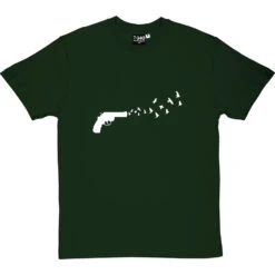 Gun Doves T-Shirt -Tshirt Store gun doves tshirt 2 bottlegreentshirt