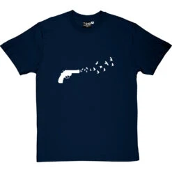 Gun Doves T-Shirt -Tshirt Store gun doves tshirt 2 navybluetshirt
