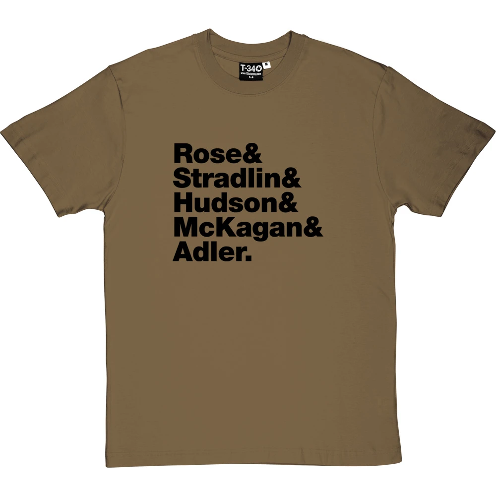 Guns N' Roses T Shirt Line-Up T-Shirt 13 Guns N' Roses T Shirt Line-Up T-Shirt - Image 13