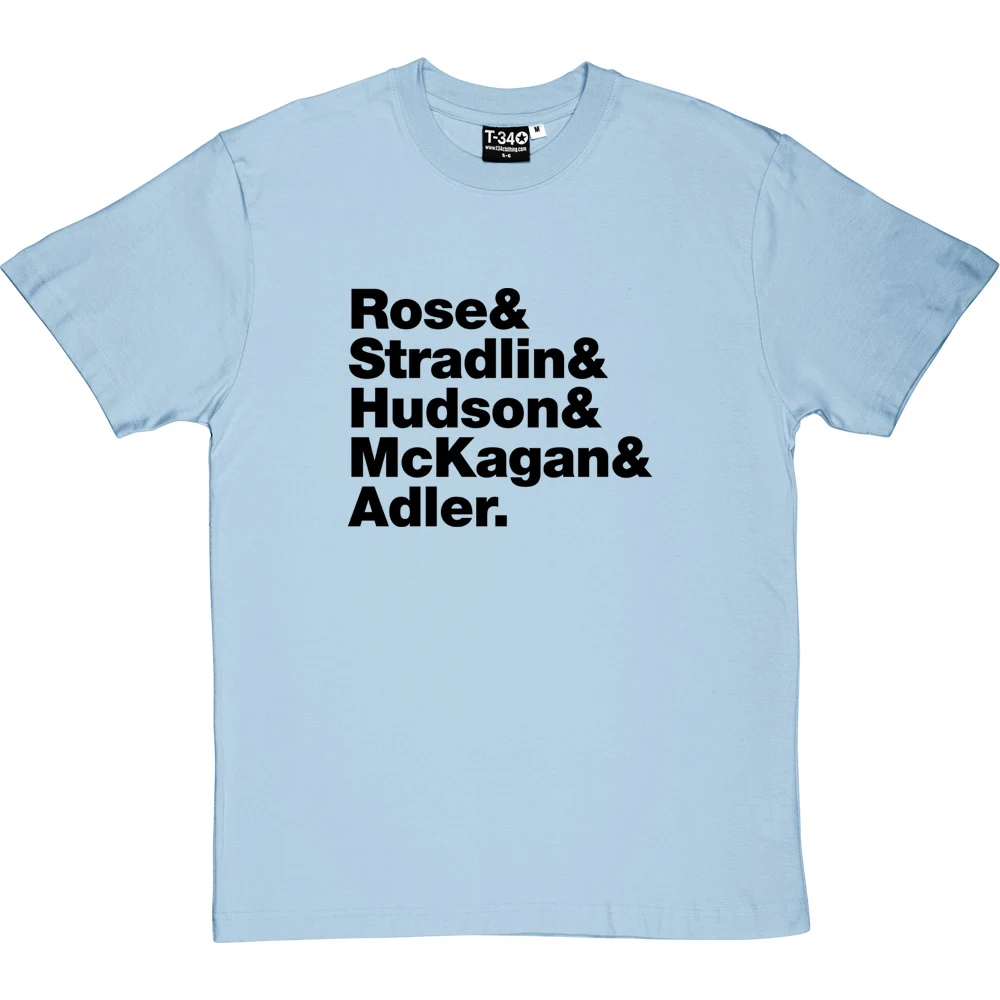 Guns N' Roses T Shirt Line-Up T-Shirt 14 Guns N' Roses T Shirt Line-Up T-Shirt - Image 14