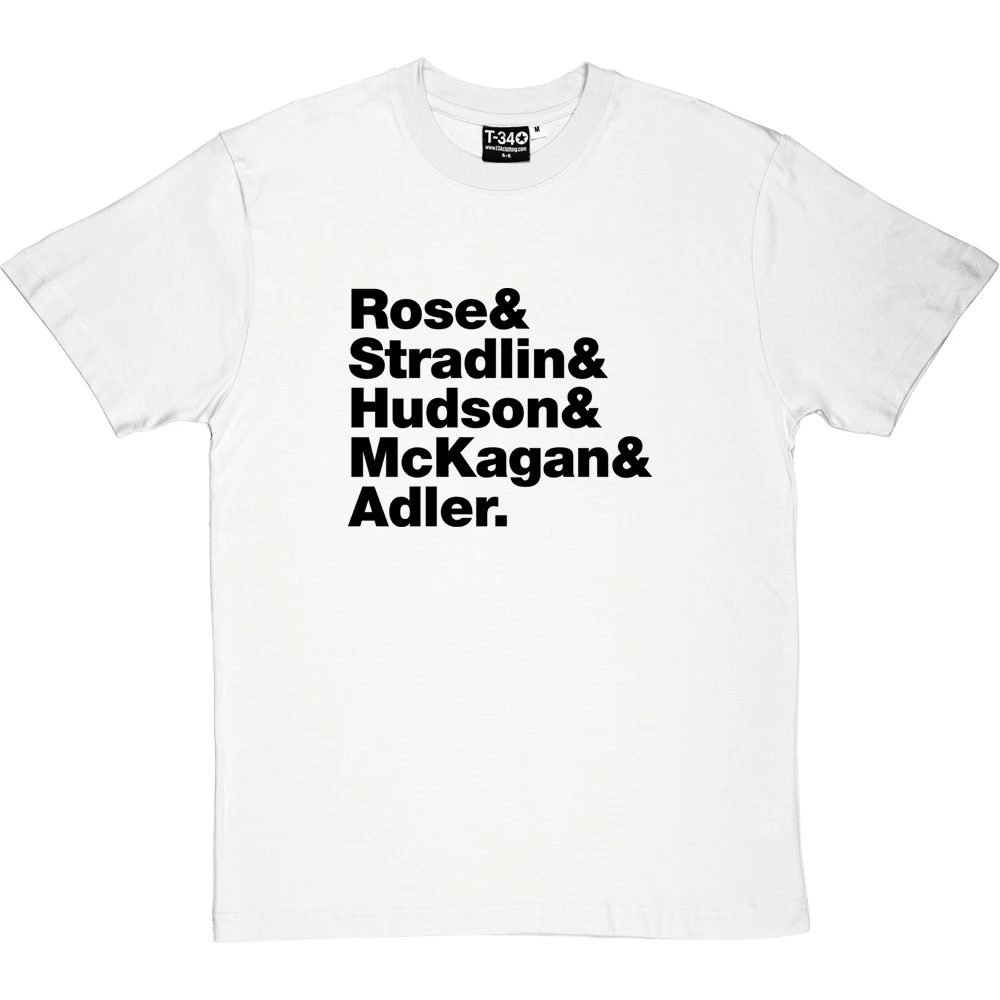 Guns N' Roses T Shirt Line-Up T-Shirt 17 Guns N' Roses T Shirt Line-Up T-Shirt - Image 17