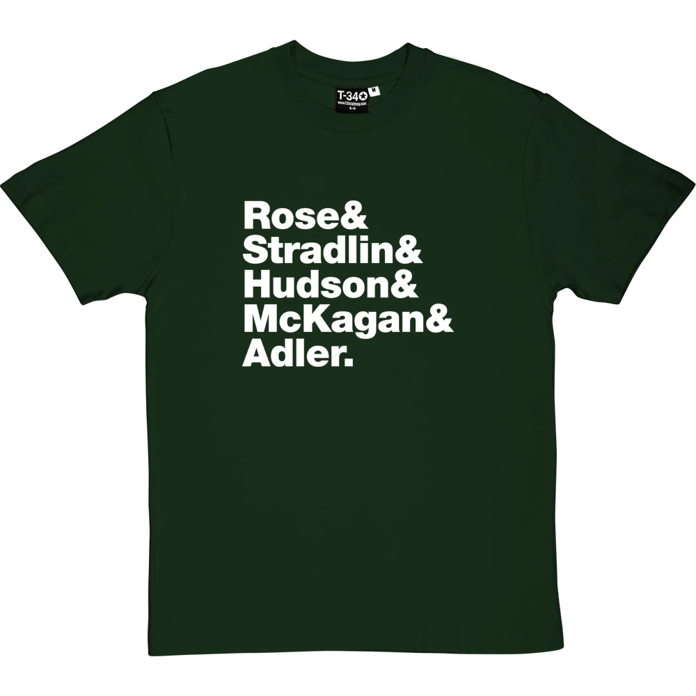 Guns N' Roses T Shirt Line-Up T-Shirt 3 Guns N' Roses T Shirt Line-Up T-Shirt - Image 3