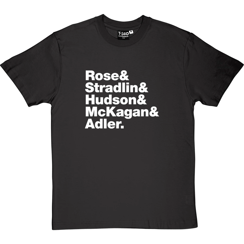 Guns N' Roses T Shirt Line-Up T-Shirt 9 Guns N' Roses T Shirt Line-Up T-Shirt - Image 9