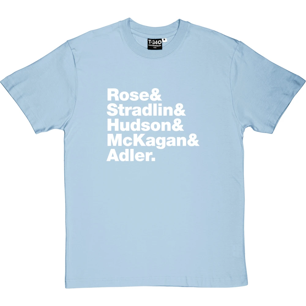 Guns N' Roses T Shirt Line-Up T-Shirt 11 Guns N' Roses T Shirt Line-Up T-Shirt - Image 11