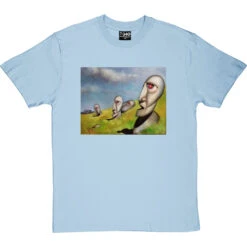 Easter Island Division Bell By Hadrian Richards T-Shirt -Tshirt Store hadrian easter tshirt skybluetshirt