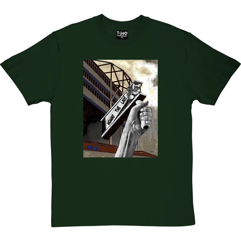Howay The Lads By Hadrian Richards T-Shirt 7 Howay The Lads By Hadrian Richards T-Shirt - Image 7