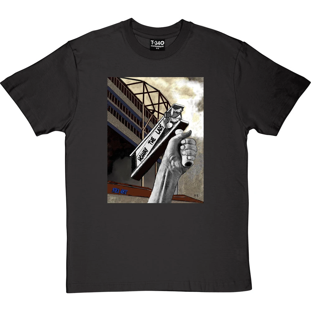 Howay The Lads By Hadrian Richards T-Shirt 13 Howay The Lads By Hadrian Richards T-Shirt - Image 13
