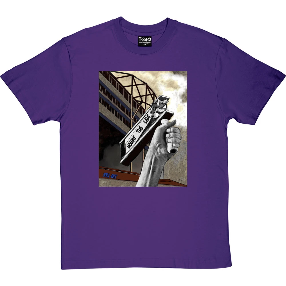 Howay The Lads By Hadrian Richards T-Shirt 12 Howay The Lads By Hadrian Richards T-Shirt - Image 12