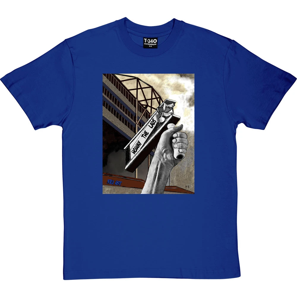 Howay The Lads By Hadrian Richards T-Shirt 5 Howay The Lads By Hadrian Richards T-Shirt - Image 5