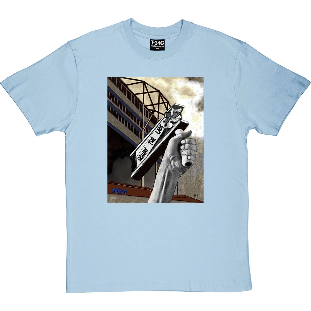Howay The Lads By Hadrian Richards T-Shirt 4 Howay The Lads By Hadrian Richards T-Shirt - Image 4