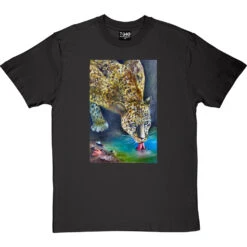 Leopard By Hadrian Richards T-Shirt -Tshirt Store hadrian leopard tshirt charcoaltshirt