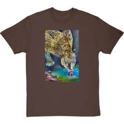 Leopard By Hadrian Richards T-Shirt -Tshirt Store hadrian leopard tshirt hazelnuttshirt