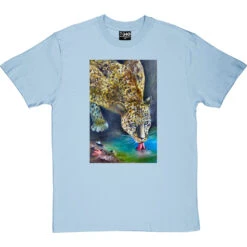 Leopard By Hadrian Richards T-Shirt -Tshirt Store hadrian leopard tshirt skybluetshirt