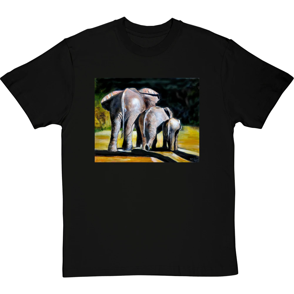 Morning Stroll By Hadrian Richards T-Shirt 1 Morning Stroll By Hadrian Richards T-Shirt