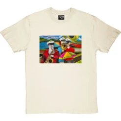 Three Musicians In Towneley Park By Hadrian Richards T-Shirt 24 Three Musicians In Towneley Park By Hadrian Richards T-Shirt -Tshirt Store hadrian musicians tshirt naturaltshirt