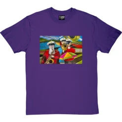 Three Musicians In Towneley Park By Hadrian Richards T-Shirt 26 Three Musicians In Towneley Park By Hadrian Richards T-Shirt -Tshirt Store hadrian musicians tshirt purpletshirt